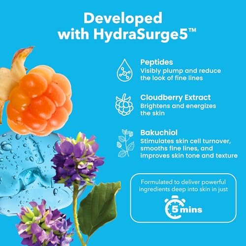 Patchology Serve Chilled On Ice Firming Under Eye Mask Patches with Peptides, Cloudberry Oil & Bakuchiol – Hydrogel Patches for Dark Circles, Puffiness, Fine Lines – 15 Pairs Avelisse