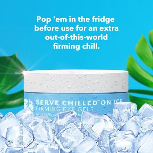 Patchology Serve Chilled On Ice Firming Under Eye Mask Patches with Peptides, Cloudberry Oil & Bakuchiol – Hydrogel Patches for Dark Circles, Puffiness, Fine Lines – 15 Pairs Avelisse