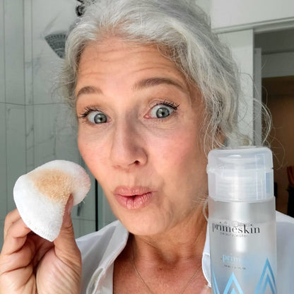 PrimeSkin Beauty Water – Deeply Hydrating Pro-Age Makeup Remover for Mature Women – pH Balanced, Hypoallergenic, 5.1 Fl Oz