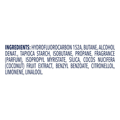Dove Advanced Dry Shampoo Fresh Coconut - Refresh & Revive Hair Without Water, 7.3 oz
