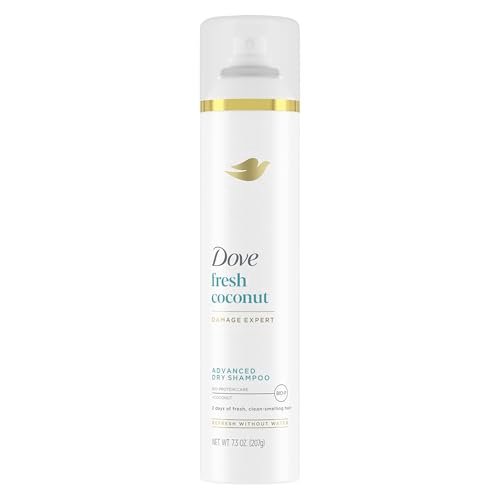 Dove Advanced Dry Shampoo Fresh Coconut - Refresh & Revive Hair Without Water, 7.3 oz - görsel 2