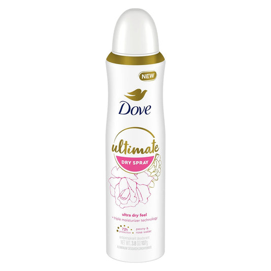 Dove Nourishing Secrets Dry Spray Antiperspirant Deodorant, 3.8 oz – 48-Hour Sweat & Odor Protection Avelisse