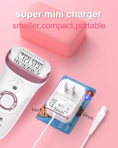 ADRICY Charger Compatible with Braun Silk Epil 9, 7, 5, Facespa Pro 910/911/921 Avelisse