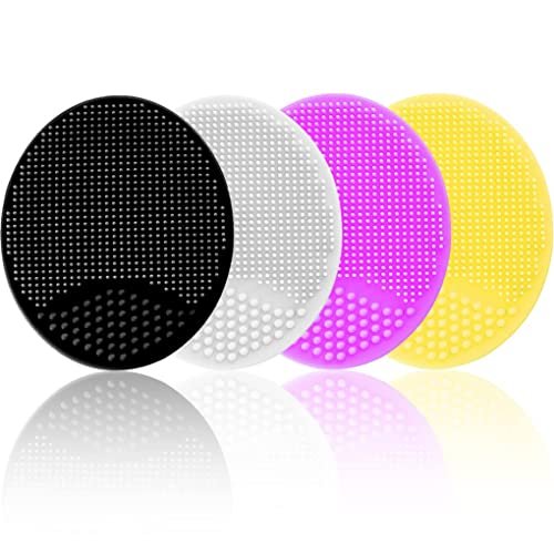 Silicone Facial Cleansing Brush 4 Pack - Soft Face Brush for Blackhead Acne & Pore Care, Manual Exfoliator & Deep Cleaning - görsel 2