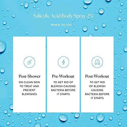 Naturium Salicylic Acid Body Spray 2% - Blemish-Fighting & Pore Treatment with Niacinamide & Encapsulated Salicylic Acid, 4 oz - görsel 6