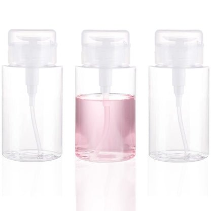 3 Pack Push Down Pump Dispenser Empty Push – 3-Pack Value: You receive three identical dispensers, perfect for – Image 1