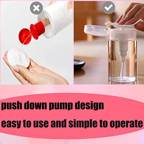 3 Pack Push Down Pump Dispenser Empty Push – Travelers who need TSA-friendly containers that won't leak. – Image 8