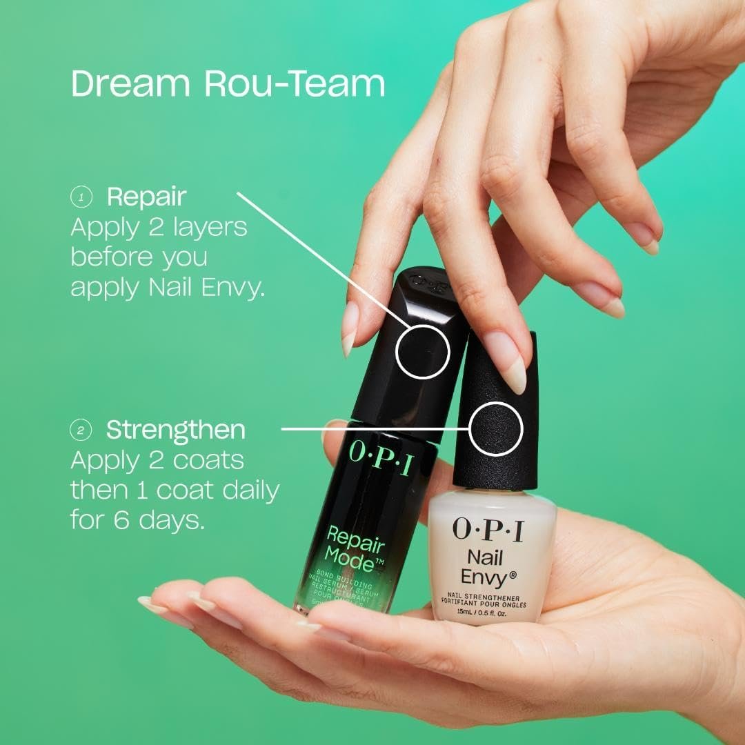 OPI Repair Mode Bond Building Nail Serum | Keratin Protein Nail Strengthening Treatment for Stronger Nails & Nail Growth Avelisse