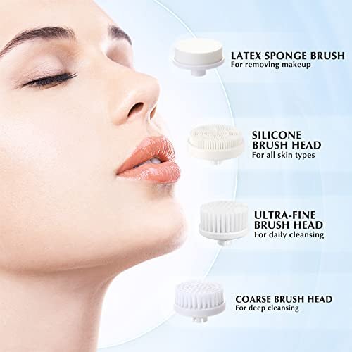 Only Compatible with COSLUS 7IN1 FBS-D Face Cleansing Brush Replacement Heads 4 PCS - görsel 10
