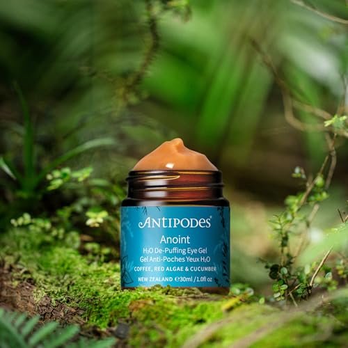 ANTIPODES Anoint H2O De-Puffing Eye Gel - 30 ML | Hydrating Eye Treatment for Puffiness & Dark Circles - görsel 4