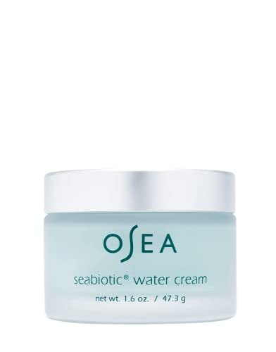 OSEA Seabiotic Water Cream 1.6 oz - Water-Based Face Moisturizer with Squalene, Prebiotic & Probiotic - Clean Beauty Vegan Weightless Hydration Avelisse