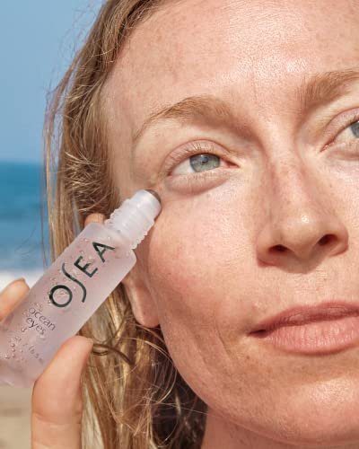 OSEA Ocean Eyes Age-Defying Eye Serum – Anti-Aging Treatment for Dark Circles & Puffiness with Cooling Roller Ball, Hyaluronic Acid & Peptides – Vegan & Cruelty-Free Clean Skincare Avelisse