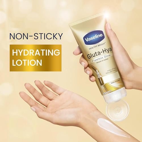 Vaseline Gluta-Hya Serum-In-Lotion, Lightweight Moisturizing Body Lotion, 200 ml / 6.7 fl oz - görsel 12