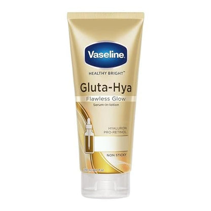 Vaseline Gluta-Hya Serum-In-Lotion, Lightweight Moisturizing Body Lotion, 200 ml / 6.7 fl oz
