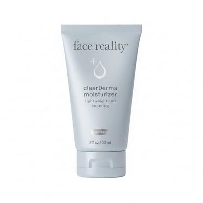 Face Reality Skincare Clearderma Moisturizer - 1 Fl Oz, Oil-Free Hydration for Acne-Prone Skin Avelisse