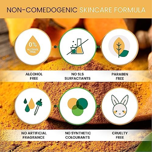 AMVital Turmeric Body Scrub - Handmade Natural Scrub for Body, Face, Hands, and Feet - Suitable for All Skin Types (7.8 oz) - görsel 14