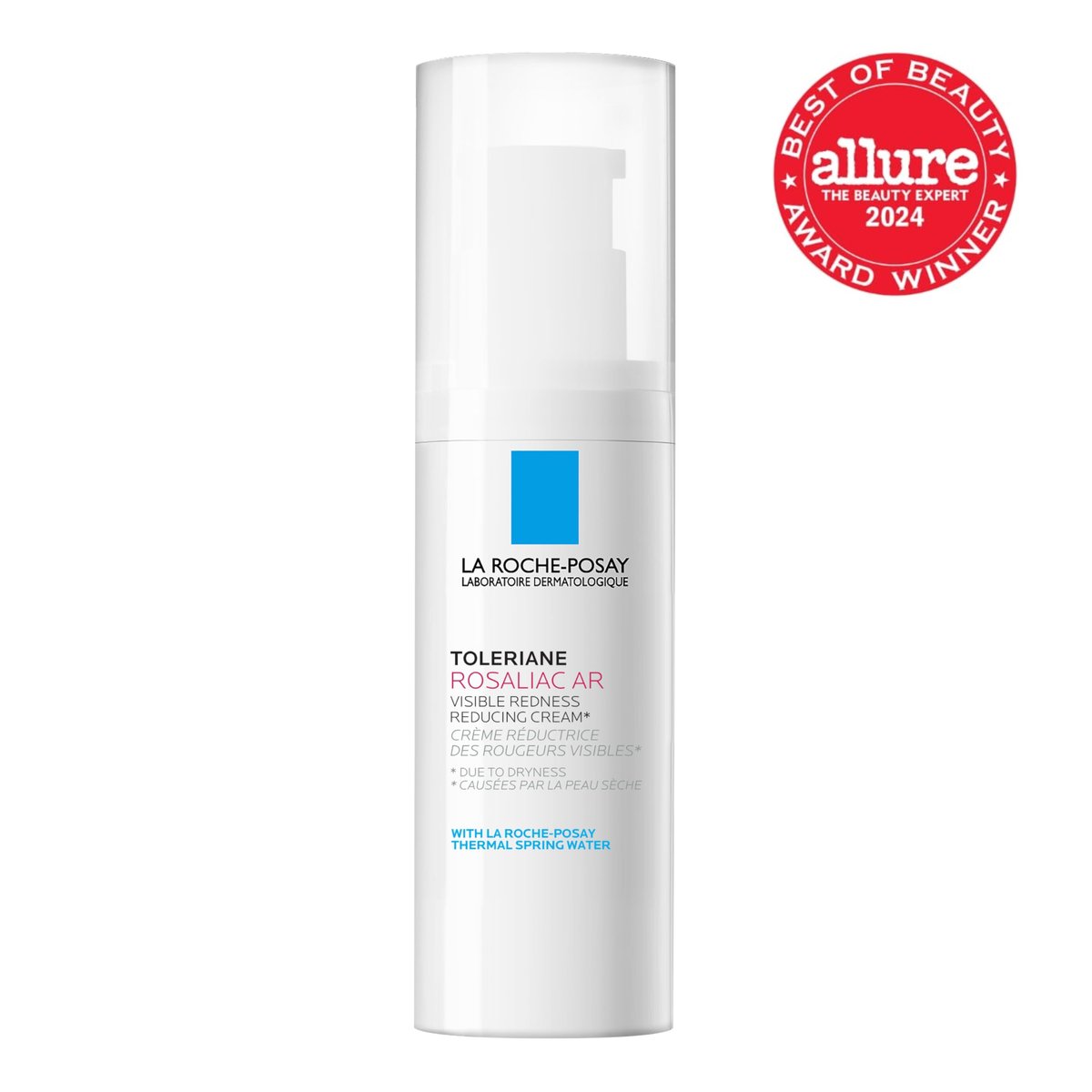 La Roche-Posay Toleriane Rosaliac AR Visible Redness Reducing Cream - Color Correcting Face Moisturizer for Sensitive Skin with Green Pigments, Soothing and Hydrating, 1.35 Fl Oz Avelisse