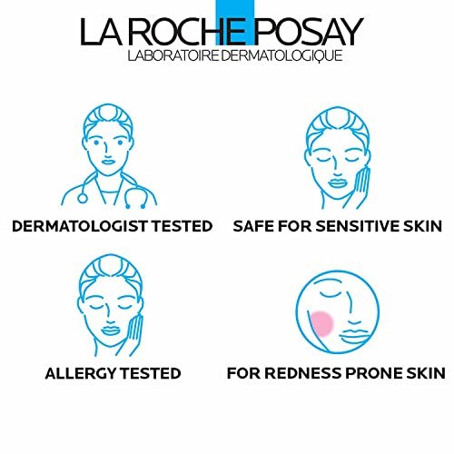 La Roche-Posay Toleriane Rosaliac AR Visible Redness Reducing Cream - Color Correcting Face Moisturizer for Sensitive Skin with Green Pigments, Soothing and Hydrating, 1.35 Fl Oz Avelisse