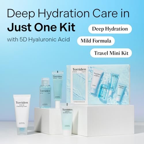 Torriden DIVE IN Trial Kit | Hyaluronic Acid Daily Skincare Set for Hydration & Travel - görsel 4