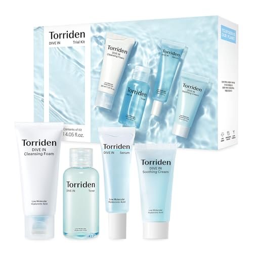 Torriden DIVE IN Trial Kit | Hyaluronic Acid Daily Skincare Set for Hydration & Travel - görsel 2