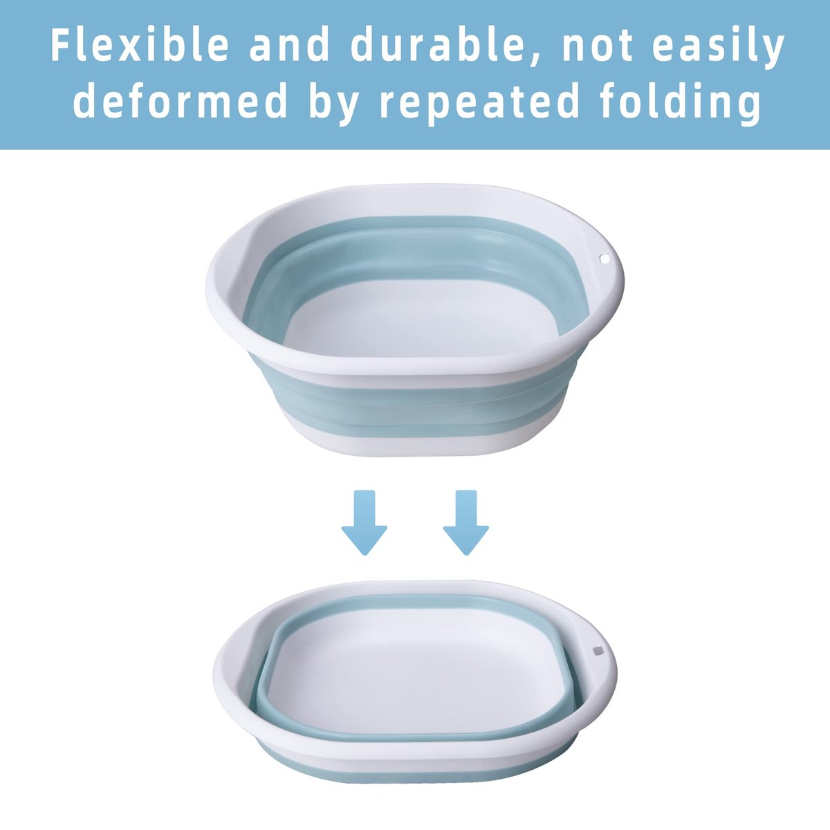 Tlswshsy Portable Pool Foot Bath - Collapsible Pool Foot Wash Basin Tub for Above Ground Swimming Pools Accessories Avelisse