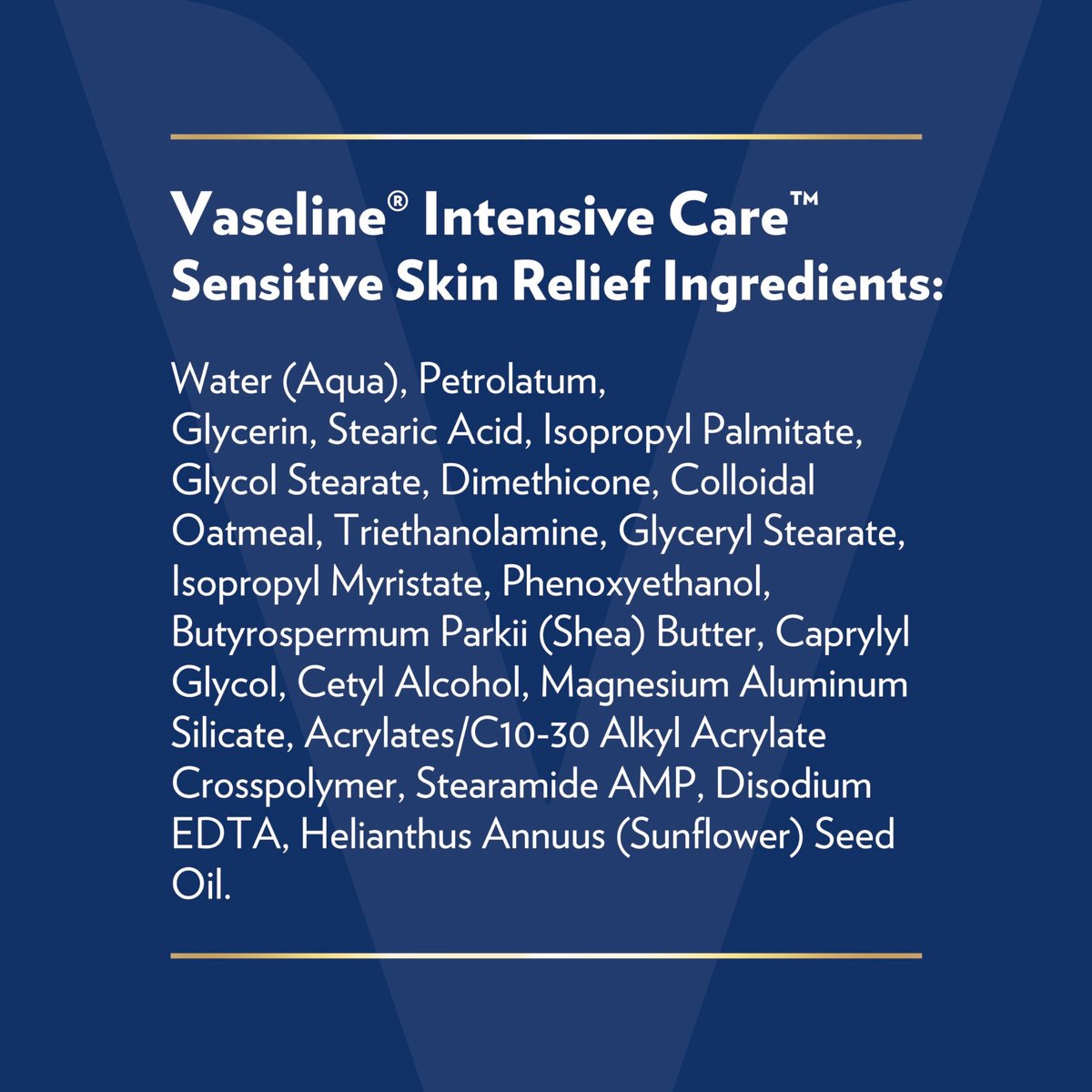 Vaseline Intensive Care Body Lotion 4 Pack Sensitive Skin Relief for Dry Skin with Colloidal Oatmeal and Ultra-Hydrating Lipids, 20.3 oz Each Avelisse