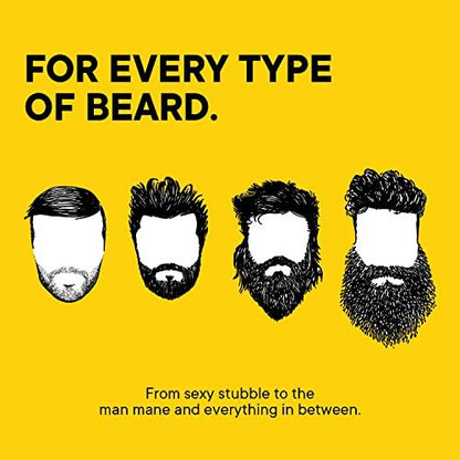 TOOLETRIES Beard Scrubber - Silicone Beard Brush & Exfoliator for Men, Deep Cleans & Unclogs Pores, Ergonomic Handle Design, Removes Beardruff - Charcoal Avelisse