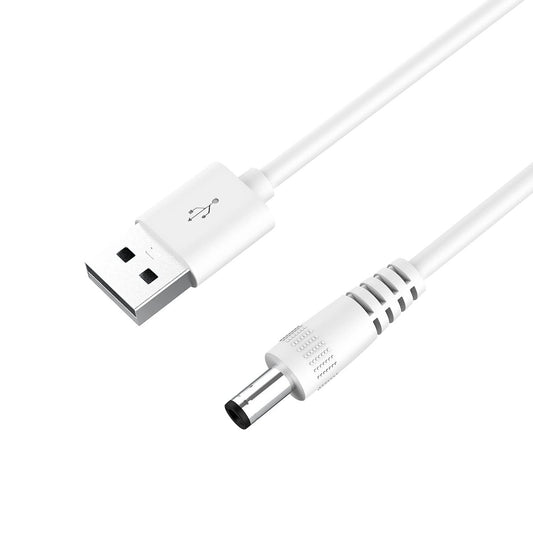 DEIOVWXS Lighted Makeup Mirror Replacement Charging Cable – DC 5.5*2.1mm Switching Connector, 1A, 3.2ft (Compatible with Model MM-M Mirror)