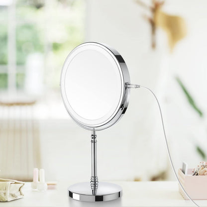 DEIOVWXS Lighted Makeup Mirror Replacement Charging Cable – DC 5.5*2.1mm Switching Connector, 1A, 3.2ft (Compatible with Model MM-M Mirror)