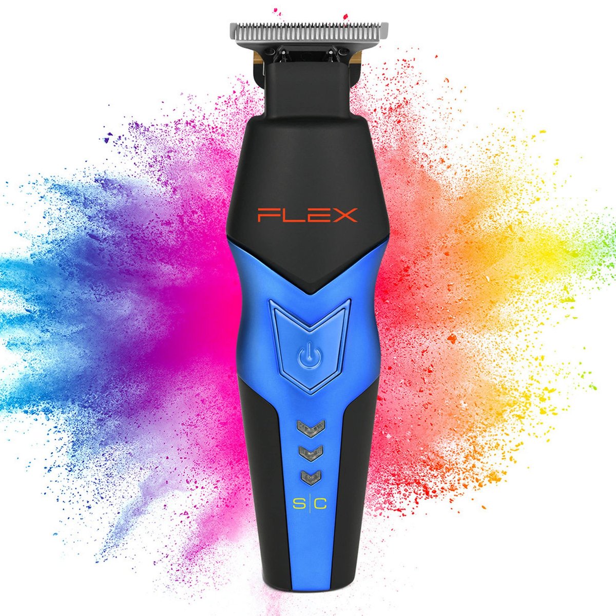 StyleCraft Flex Professional Modular Cordless Hair Trimmer with Super-Torque Motor and 3 Interchangeable Lids Avelisse