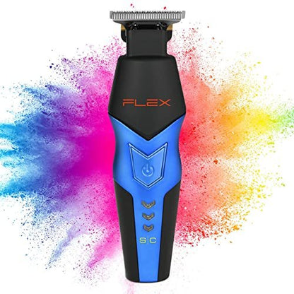 StyleCraft Flex Professional Modular Cordless Hair Trimmer with Super-Torque Motor and 3 Interchangeable Lids Avelisse