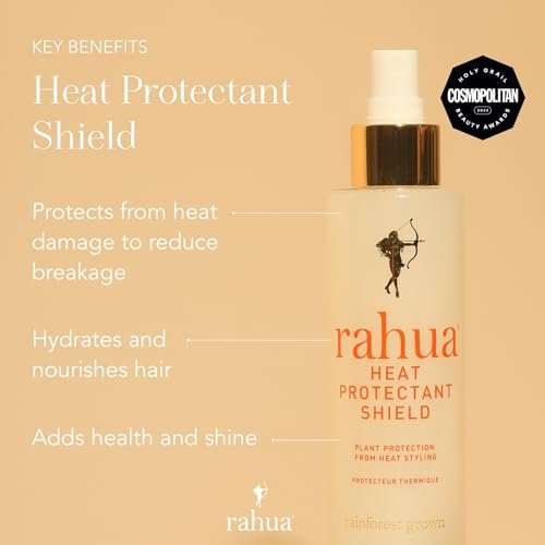 Rahua Heat Protection Spray for Hair – Lightweight Heat Shield with Vitamin E, Aloe Vera & Keratin, 6.5 Fl Oz Avelisse