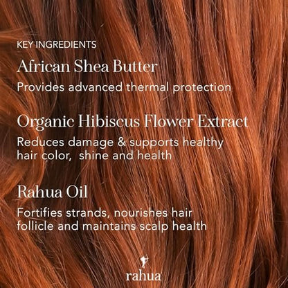 Rahua Heat Protection Spray for Hair – Lightweight Heat Shield with Vitamin E, Aloe Vera & Keratin, 6.5 Fl Oz Avelisse