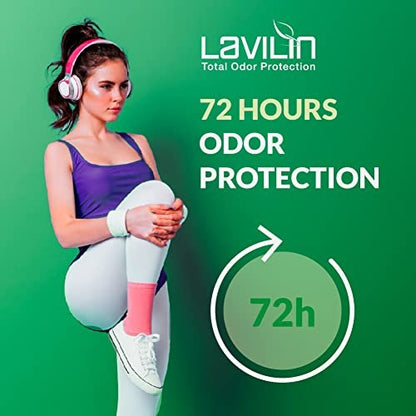 Lavilin Aluminum Free Natural Deodorant for Women and Men - Up to 72 Hours Odor Control, 2.2 oz Avelisse