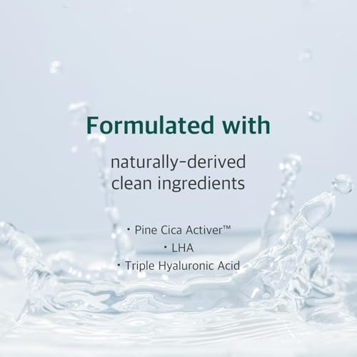 ROUND LAB Pine Calming Cica Pad - 50 Cooling Toner Pads with Pine Cica, BHA+LHA & Hyaluronic Acid for Acne-Prone Skin, Korean Skincare Avelisse