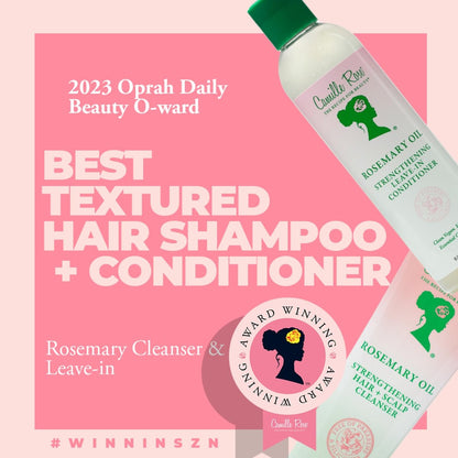 Camille Rose Rosemary Oil Hair and Scalp Cleanser with Castor, Peppermint & Rosemary Oils - 8.5 fl oz Avelisse