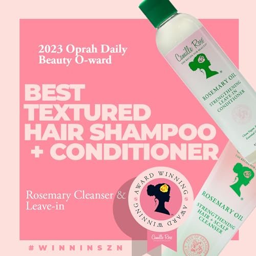 Camille Rose Rosemary Oil Hair and Scalp Cleanser with Castor, Peppermint & Rosemary Oils - 8.5 fl oz Avelisse