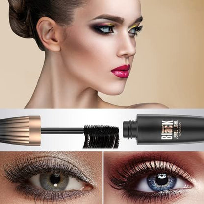 4D Silk Fiber Lash Mascara - Waterproof Volume & Length Mascara for Sensitive Eyes Avelisse