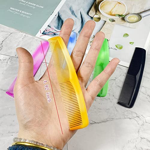 zYoung 50 Pcs Hair Combs Set - Fine Plastic Pocket Combs for Women and Men - görsel 6