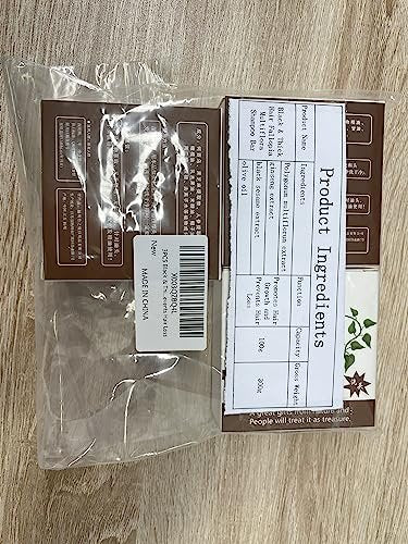 Fallopia Multiflora Shampoo Bar 3-Pack for Black & Thick Hair - He Shou Wu Shampoo Soap, Deeply Cleanses Scalp & Hair, Promotes Growth, Prevents Hair Loss - görsel 18