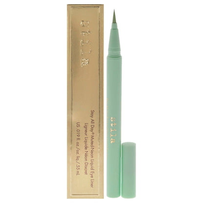 stila Stay All Day® Muted-Neon Liquid Eye Liner – Hint of Mint (0.02 Fl Oz)