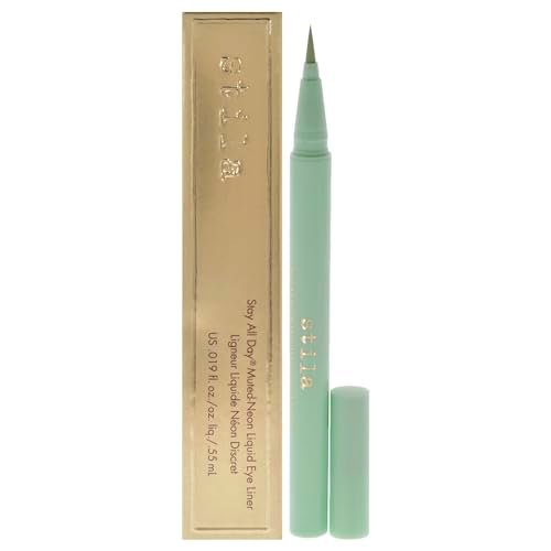 stila Stay All Day® Muted-Neon Liquid Eye Liner – Hint of Mint (0.02 Fl Oz) - görsel 2