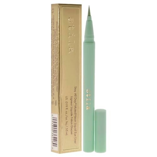 stila Stay All Day® Muted-Neon Liquid Eye Liner – Hint of Mint (0.02 Fl Oz) - görsel 6
