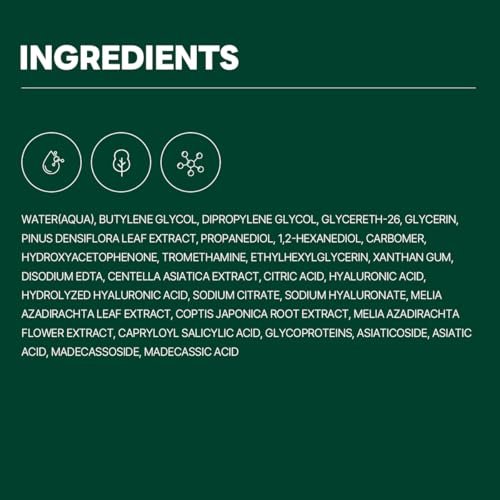 ROUND LAB Pine Calming Cica Ampoule 1.01 Fl Oz – Hydrating & Soothing Serum with Pine Cica and Hyaluronic Acid for Skin Barrier Strengthening, Gentle Exfoliation, Deep Moisture - görsel 10