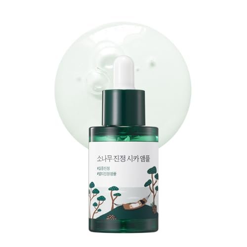 ROUND LAB Pine Calming Cica Ampoule 1.01 Fl Oz – Hydrating & Soothing Serum with Pine Cica and Hyaluronic Acid for Skin Barrier Strengthening, Gentle Exfoliation, Deep Moisture - görsel 2