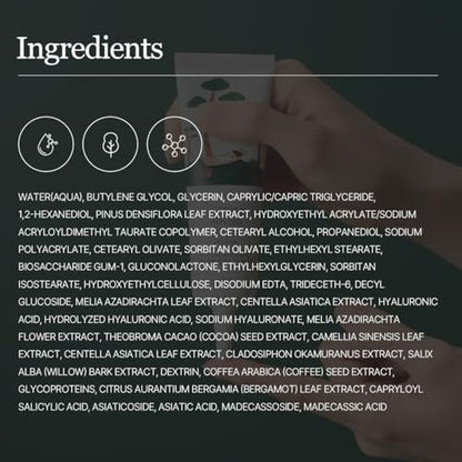 ROUND LAB Pine Calming Cica Cream 1.69 Fl Oz – Low-Acidic Soothing Moisturizer with Pine Cica, BHA + LHA, and Hyaluronic Acid for Skin Barrier Support, Sebum Control, and Hydration