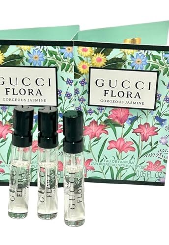 Gucci Flora Gorgeous Jasmine Eau de Parfum Sample Set (3 x 1.5 ml) – Women's Fragrance Avelisse