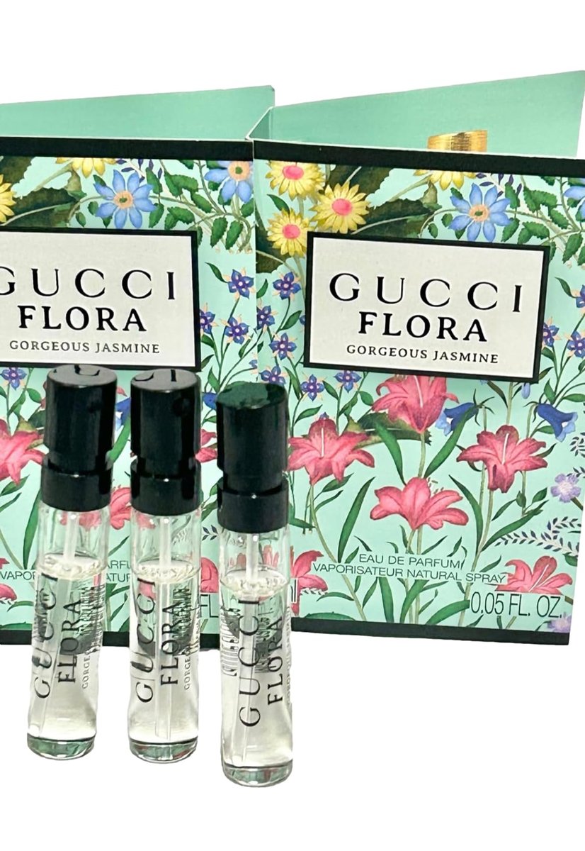 Gucci Flora Gorgeous Jasmine Eau de Parfum Sample Set (3 x 1.5 ml) – Women's Fragrance Avelisse