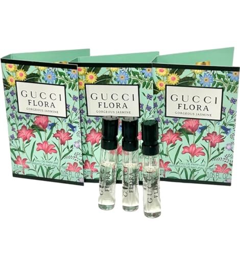 Gucci Flora Gorgeous Jasmine Eau de Parfum Sample Set (3 x 1.5 ml) – Women's Fragrance Avelisse
