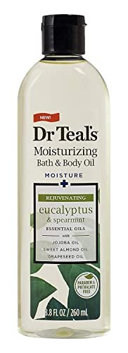 Dr. Teal's Bath & Body Oil Variety Gift Set – Soothing Lavender & Rejuvenating Eucalyptus & Spearmint, 2 Pack (8.8 oz Each) - görsel 8